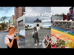 taiwan travel vlog🇹🇼| what i ate at din tai fung+shilin night market, beef noodle soup, taipei 101✨