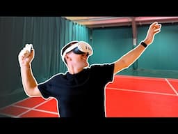 Pro Badminton Players Try VR Badminton