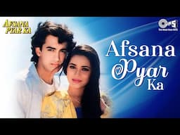 Afsana Pyar Ka Title Song | Aamir Khan, Neelam | Asha Bhosle, Udit Narayan | 90s Hindi Love Song