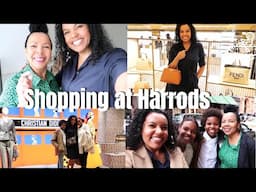 SHOPPING AT HARRODS AND TAKING MY MUM TO WORK WITH ME | Layonie Jae