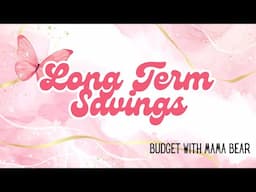 Long Term Savings | Christmas Binder Reveal #budgeting #savingmoney #christmas