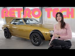 Reviving A Weird 1974 Tech Feature.. // V8 1974 Celica