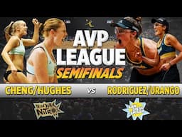 AVP League Semifinals: Cheng/Hughes vs. Rodriguez/Urango | New York Nitro vs. San Diego Smash