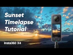 Insta360 X4 - How to Get 4K Sunsets (ft. Best360)