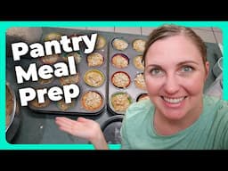 Pantry Challenge Meal Prep With Me! + recipes