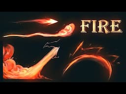 Stylized FIRE magic in motion!