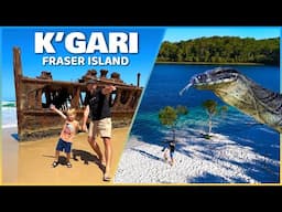 K'GARI, Australia: Travel GUIDE to Fraser Island, the MOST UNIQUE Sand Island in the WORLD in 4K