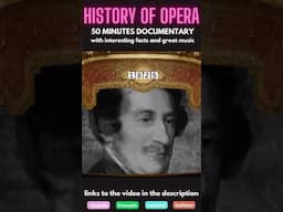 The History of Opera - A Story in 11 Chapters 1597 - 1945 (Music Documentary) - TRAILER