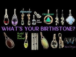 Make Your Own Birthstone Jewelry! Month by Month Compilation Video