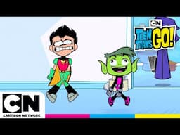 The Pee Pee Dance! | Teen Titans Go! | @cartoonnetworkuk