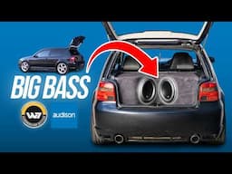 This VW Golf R32 Has a £10,000 Car Audio Sound System – JL Audio & Audison | Car Audio & Security