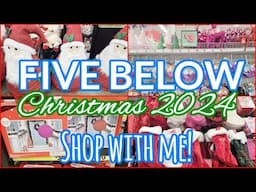 FIVE BELOW CHRISTMAS DECOR CHRISTMAS GIFT IDEAS 2024 SHOP WITH ME