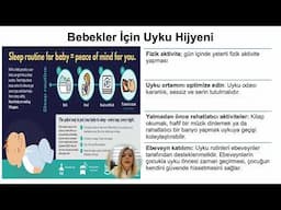 Healthy Sleep Tips for Babies and Children: WSA Outreach: Meltem Dinleyici (In Turkish)