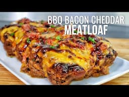 Hands Down the BEST MEATLOAF Recipe is BBQ Bacon Cheddar