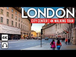 LONDON 🇬🇧 Europe's Most Iconic City | 4K Walking Tour in City Center