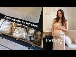 NESTING & ORGANISING at 37 weeks pregnant! 👶🏼 | Homebody Diaries