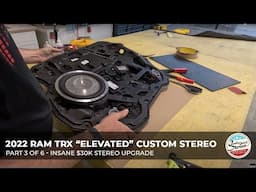 2022 Dodge RAM TRX "Elevated" Package - High-End Stereo Upgrade - Focal Utopia - Mosconi - Part 3