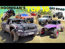 The GNARLIEST Dirt Drag Racing Compilation! Trophy Trucks, Mega Trucks & SCUMBUG take on The Whoops!