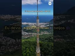 Essa é a vista da nossa torre de transmissão no Rio de Janeiro 😍 - 🎥 py2et #SBT