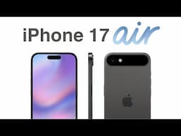 Apple's SECRET iPhone 17 Air Design REVEALED! iPhone 17 Air Latest Rumors