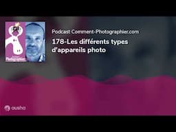 178-Les différents types d'appareils photo