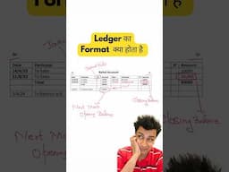 Ledger Format #ledger #howtomake #commerce #accounting