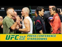 Dricus du Plessis, Sean Strickland Face Off At UFC 312 Press Conference In Sydney | MMA Fighting