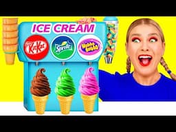 Mystery Ice Cream Challenge | Funny Food Hacks by AZaZa Challenge