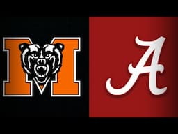 Mercer vs #10 Alabama Full Game 2024