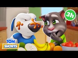 Food Chaos 👨‍🍳 Talking Tom Shorts Compilation