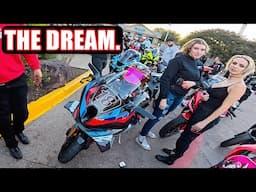 POV: YOU'RE A TEXAS BIKER 😎| M1000rr, ZX10R-R