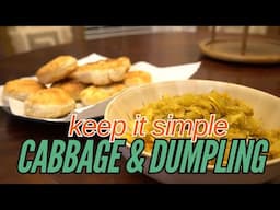 How I Make the Best Cabbage and Fried Dumplings Ever! - DELICIOUS! 🥬