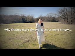 why chasing more always leaves us more empty | Christian minimalism