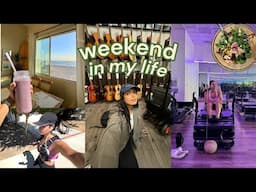 A Weekend in My Life in LA ✨ work event, morning pilates & healthy habits