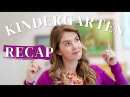 HOMESCHOOL KINDERGARTEN RECAP 2024 | Abeka, All About Reading, Math With Confidence...