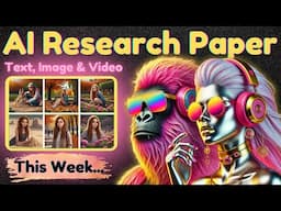 Top AI Research: 3D Generation, Video Segmentation, Avatars & More!