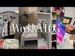 weekly vlog! shop with me + color analysis + cleaning & organizing | mckennawalker