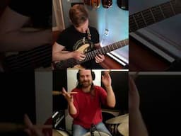 Crazy bass tapping with @JohnFerraraMusic #bass #bassplayer