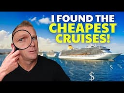 🚨I Found the CHEAPEST 7-Day Cruise for Every Line!