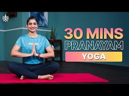 30 Mins Pranayama Yoga | Yoga At Home | Yoga For Beginners | Yoga Routine | @cult.official