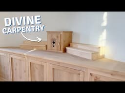 Building A Tabernacle, Shelving, and Platform For A Catholic Monastery