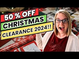 50 % Off Christmas Clearance | Shopping all the deals | December half off clearance finds