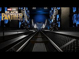 【Disney】プラネットコースター ジェットコースター「ブラックパンサー・ワカンダ」/"Black Panther WAKANDA" Roller coaster at Planet Coaster