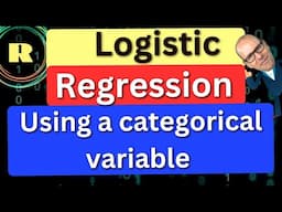 Logistic regression using R programming - using a single categorical variable in your model.