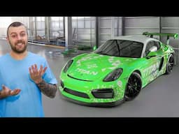 TURNING A REBUILT PORSCHE GT4 INTO A GT3