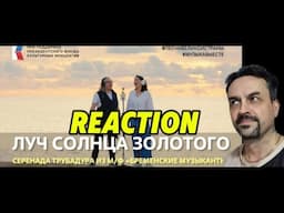 MUSICTOGETHER PROJECT TIMUR VEDERNIKOV Луч солнца золотого Поют Россия, REACTION