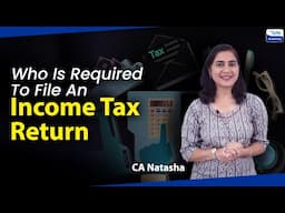 Who Is Required To File An Income Tax Return| Who Needs To File ITR| Letstute  #ITR #IncomeTax