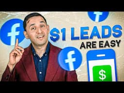 Facebook Ads Tutorial to get $1 $2 Real Estate Leads | Step by Step