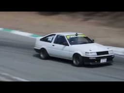 TOYOTA TRUENO AE86 ENGINE SOUNDS