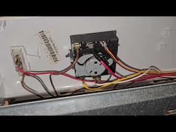 Wiring for timer on GE Hotpoint Clothes Dryer GTDP180ED0WW